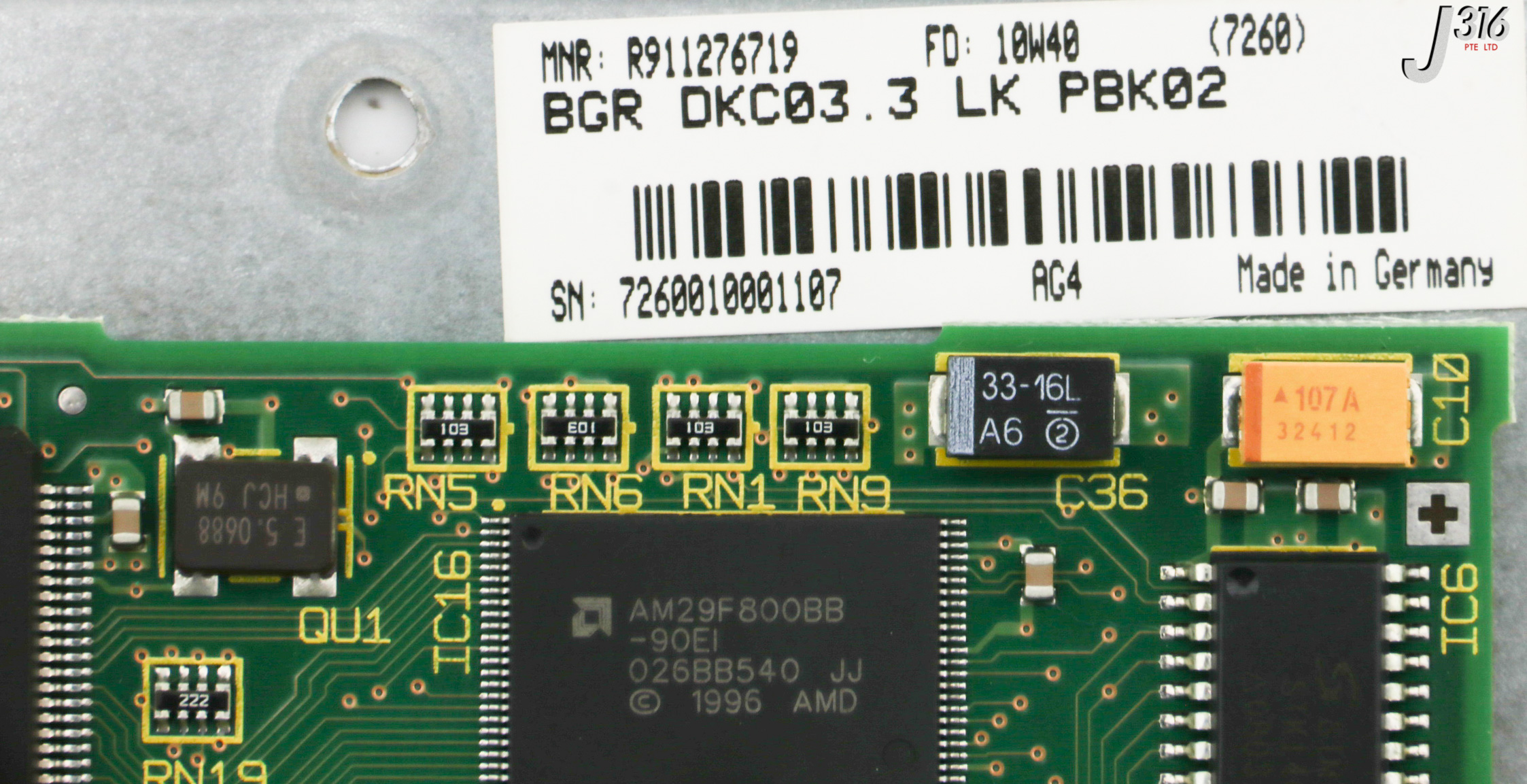 Ｏ 31749 BOSCH REXROTH PROFIBUS, DP INTERFACE (NEW) ECM01.1-PB01-NN